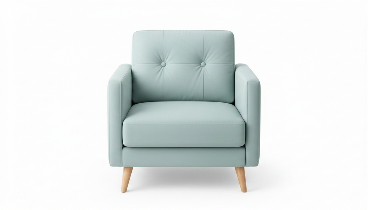 Scandinavian 3+1+1 Sofa Set view 6